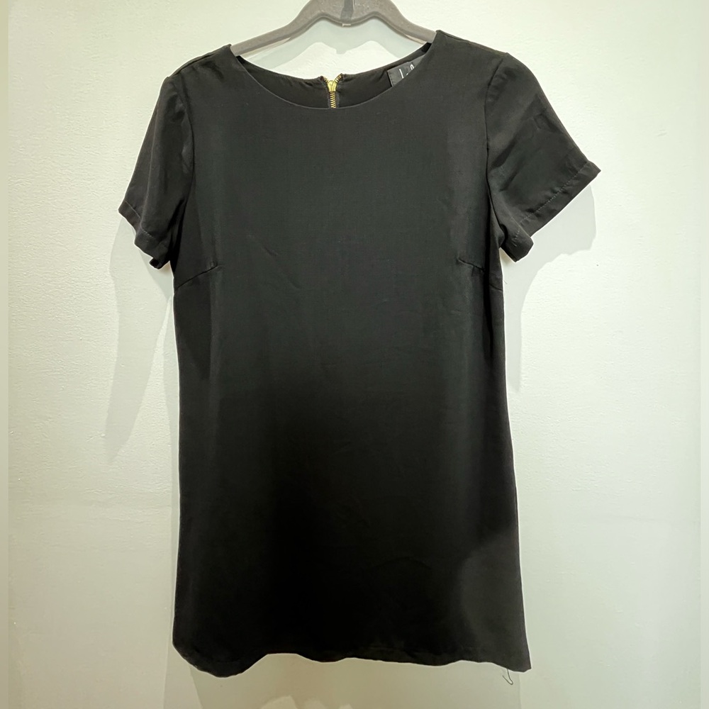 Lulu's Classic Black Short Sleeve dress small